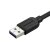 USB-kabel till mikro-USB Startech USB3AU2MLS Svart