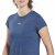 T-shirt med kortärm Dam Reebok Workout Ready Mörkblå