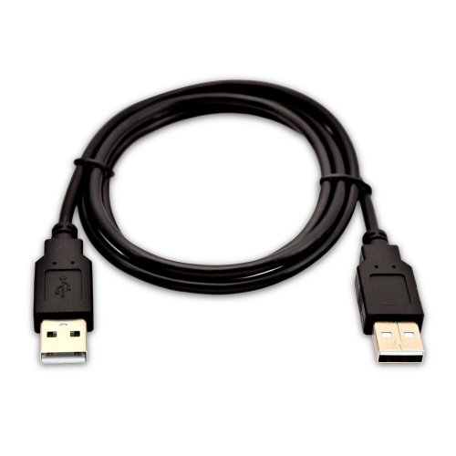 USB-kabel V7 V7USB2AA-02M-1E USB A Svart