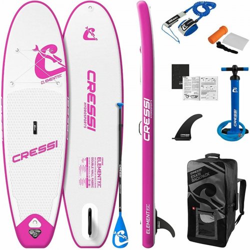 Paddle Surf Board Element All Round Cressi-Sub 9,2" Vit/Rosa