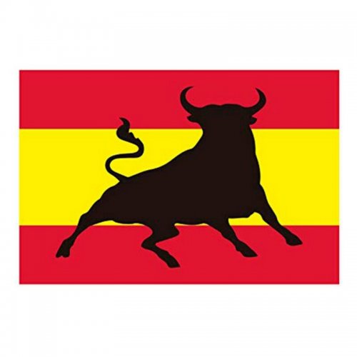 Klistermärken Flagga Spanien (1 ud)