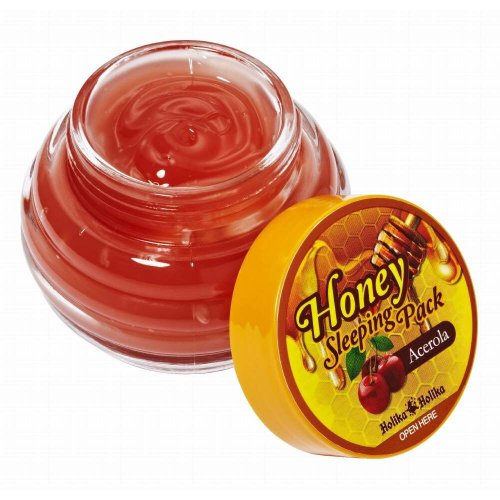Fuktande nattmask Holika Holika Honey Sleeping Pack Acerola (90 ml)